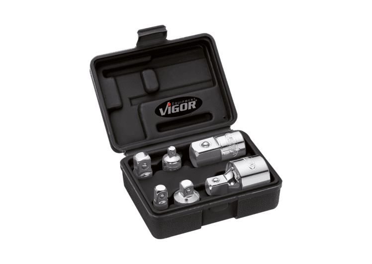 VIGOR set adaptera za račnu 1/4″ -3/8″ – 1/2″ – 3/4″ 6 dijelni, V1293