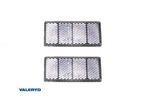 VALERYD katadiopter kvadratni 69x32mm bijeli samoljepljivi (2 kom) 3160048