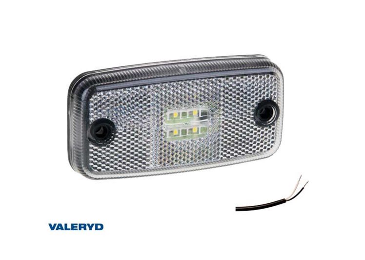 VALERYD pozicija led 110x54x16mm bijela 12-30v s katadiopterom/kabel 450mm 3156009