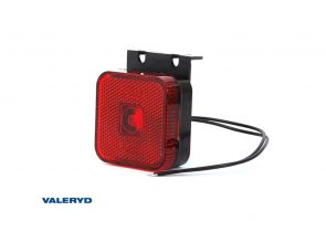 VALERYD pozicija led 65x65x28mm crvena Waś kabel 220mm 3155011