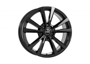 Felga aluminijska RIAL 7,5X18 5/112 ET33 (66,5) M12 ECE crna M12-75833M82-6