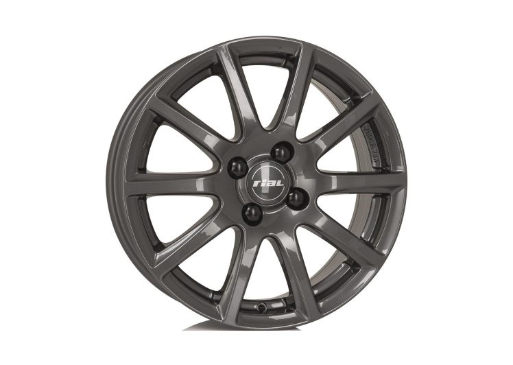 Felga aluminijska RIAL 7,0X17 4/108 ET32 (65,1) MILANO titanium MI70732CP12-5