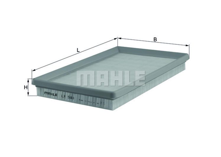 MAHLE filter zraka OPEL LX 588 VECTRA 1.7TD -> 98