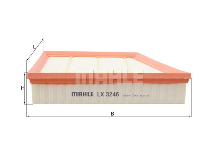 MAHLE filter zraka LAND ROVER LX 3246 RANGE ROVER EVOQUE 11->