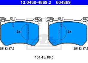 ATE disk pločice MERCEDES BENZ 13.0460-4869.2 prednje, s-class (w222) 13->