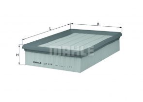 MAHLE filter zraka VW LX 418 POLO 1.9TDI 96->