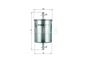 MAHLE filter benzina VW KL 2 GOLF 3
