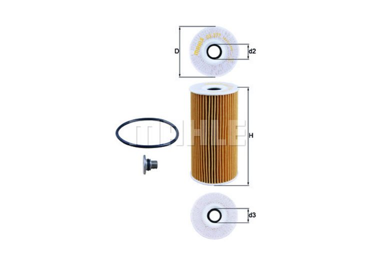 MAHLE filter ulja HYUNDAI OX 377D IX35 SANTA FE II III