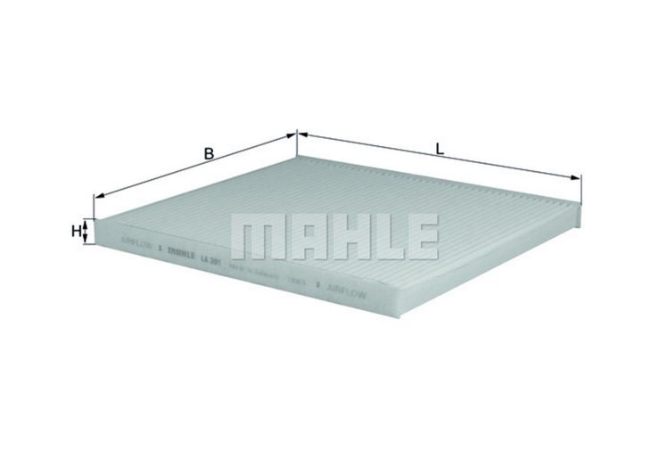 MAHLE filter kabine KIA LA 301 RIO III CARENS II III CERATO II SPORTAGE