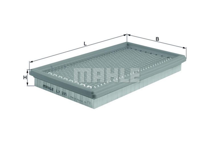 MAHLE filter zraka MAZDA LX 595 323 F VI, 323 P V, 323 S V, 323 S VI, PREMACY