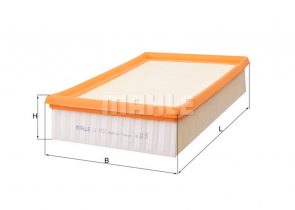 MAHLE filter zraka LAND ROVER LX 1957 FREELANDER II 06->