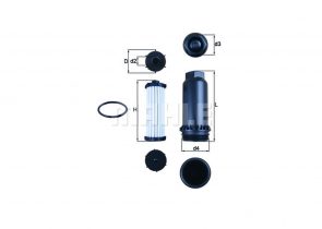 MAHLE filter ulja mjenjača FORD HX 151KIT FOC US MK 2 HATCH 1.6 04-12