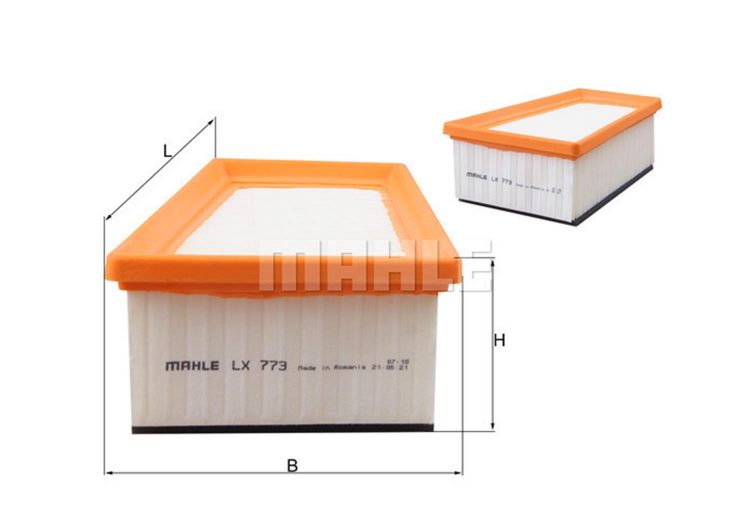 MAHLE filter zraka RENAULT LX 773 SCENIC,MEGANE,LAGUNA