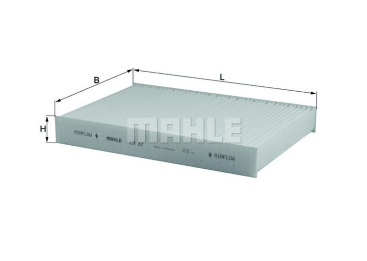 MAHLE filter kabine RENAULT LA 87 CLIO 2,KANGOO,MEGANE