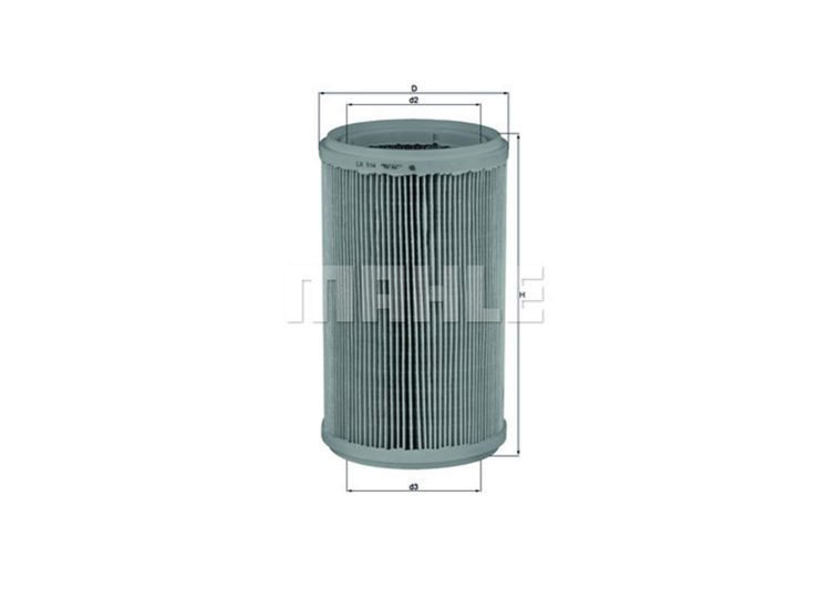 MAHLE filter zraka ALFA LX 914 A-156 1.9JTD