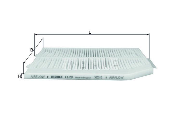 MAHLE filter kabine RENAULT LA 23 LA GUNA 1.8,1.9TDI,2.0,2.2