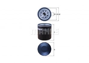 MAHLE filter ulja OPEL OC 405/3 VECTRA C,ASTRA H 1.6,1.8,2.0 04->