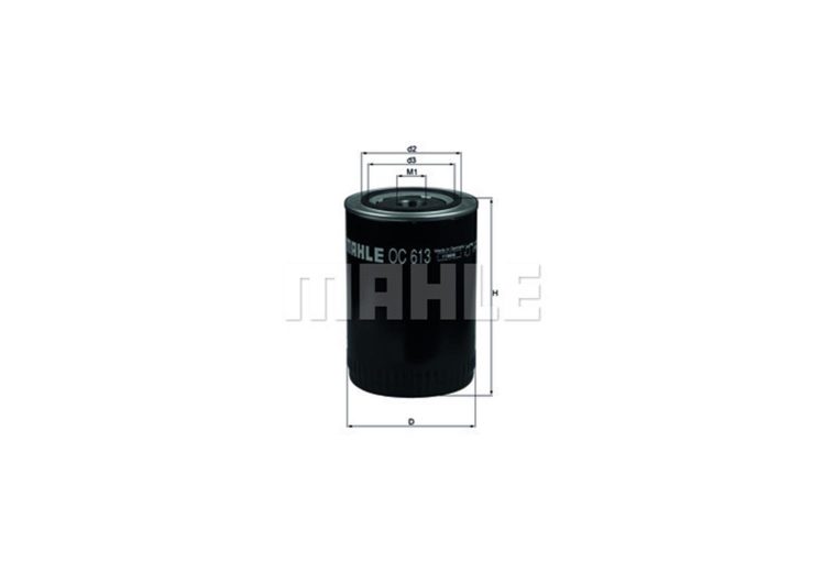 MAHLE filter ulja IVECO OC 613 DAILY 65C15 3.0D 06 ->