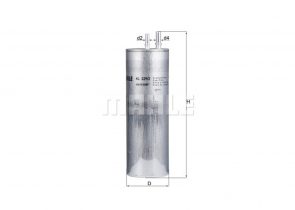 MAHLE filter nafte VW KL 229/2 T-5 2.5TDI 03->