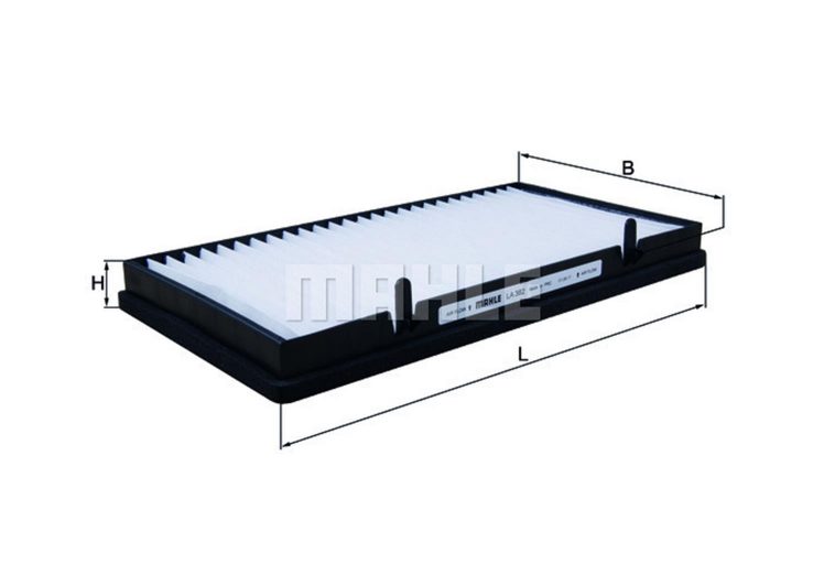 MAHLE filter kabine RENAULT LA 382 TRAFIC 04-> ,VIVARO 1.9DTI 01->