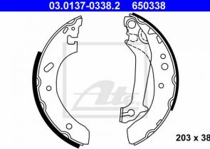 ATE pakne FORD 03.0137-0338.2 escort 1.6 95-99 203×38