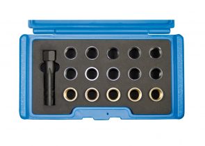 SW-STAHL alat za popravak navoja svjećica sa nareznicom m16x1,25mm i 15 novih navoja 11,3+17,5mm set 16 dj.10610l