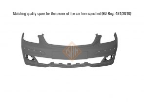 Branik prednji MERCEDES 245 B 05-11 -08 s lajsnama