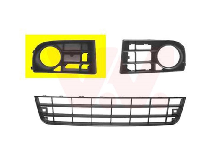 Maska branika VW GOLF 5 prednja desna sa maglenkom 2 rebra