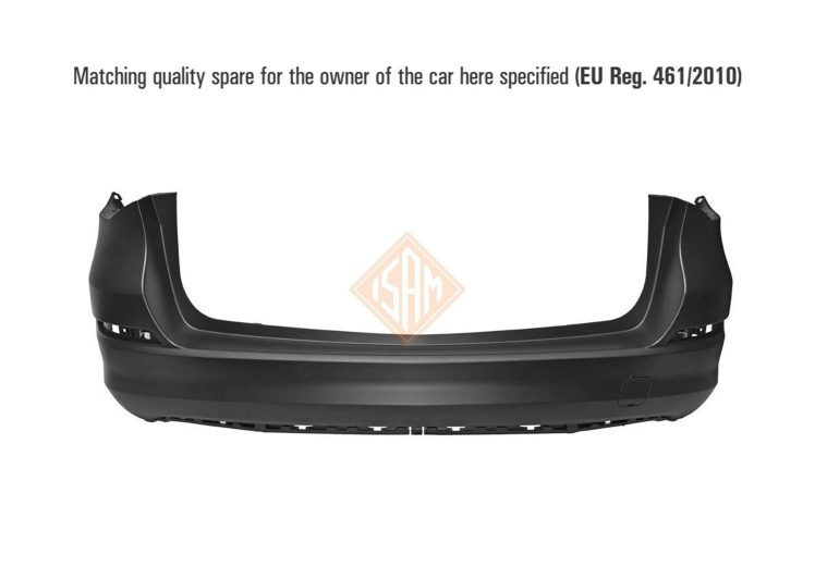 Branik zadnji OPEL ASTRA J -12 karavan SPORT izrezuje se