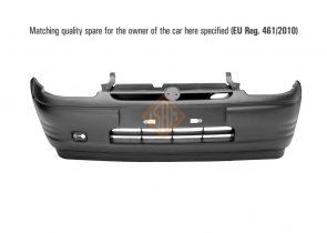 Branik prednji OPEL CORSA B -5/97 crni ZATVORENA MASKA sa spojlerom