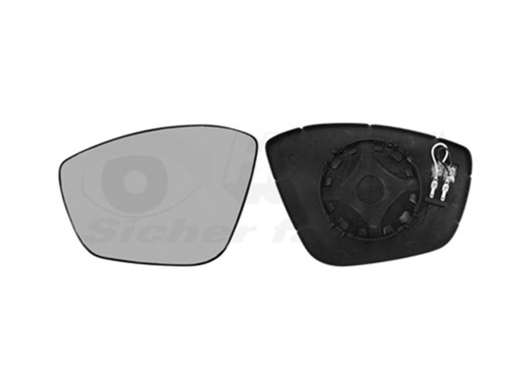 Ogledalo retrovizora PEUGEOT 208 lijevo grijano P2008/P308 13-/C3 16-/C4 CACTUS 4034837