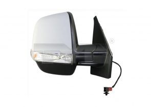 Retrovizor FIAT DOBLO 10-15 desni električni grijani senzor temp. žmigavac 8 pinova 2 stakla, COMBO