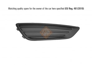 Maska branika FORD FOCUS 14-18 prednja desna bez maglenke crna