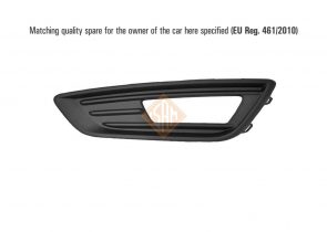 Maska branika FORD FOCUS 14-18 prednja lijeva sa maglenkom crna