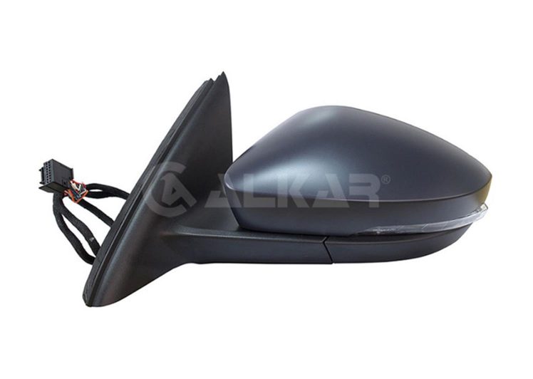 Retrovizor ŠKODA OCTAVIA 13-20 desni električni grijani sklopiv žmigavac podno svjetlo 11 pinova