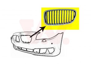 Maska BMW 5 F10 10- prednja lijeva 14-