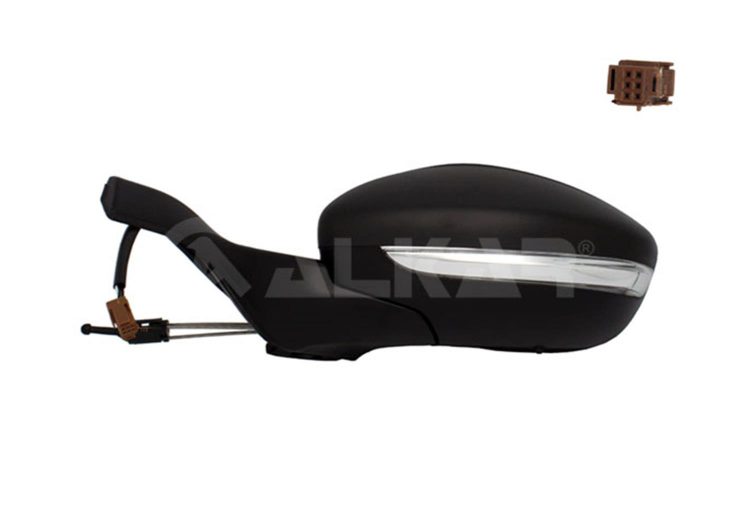 Retrovizor PEUGEOT 208 lijevi unutarnje podešavanje žmigavac 2 pina