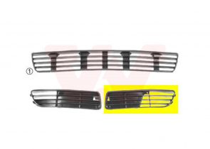 Maska branika AUDI A4 94-01 prednja lijeva -99