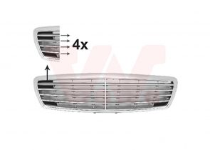 Maska MERCEDES 211 E 02-09 -06 kompletna ELEGANCE/CLASSIC