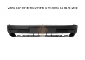 Branik prednji VW PASSAT 88-93 crni OBLOGA