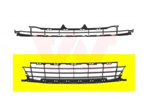 Maska branika PEUGEOT 207 prednja -09 donja SPORT crna