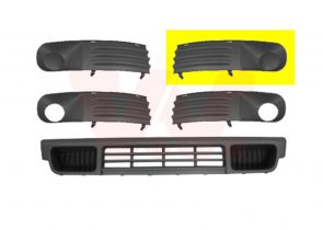 Maska branika VW T5 prednja lijeva -09 bez maglenke