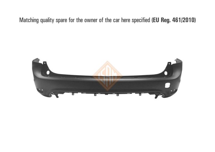 Branik zadnji FORD FOCUS 08-11 karavan 1866547