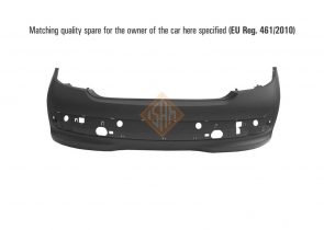 Branik zadnji PEUGEOT 207 3/5 vrata STD