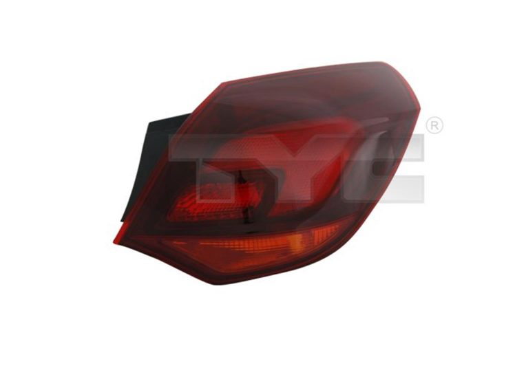 Zadnje svjetlo OPEL ASTRA J lijevo 5 vrata tamno 11-11648-11-2