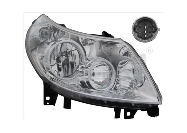 Far FIAT DUCATO 06-14 desni 10- H1/H7 , JUMPER/BOXER 20-11333-15-2