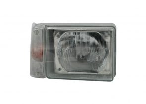 Far FIAT PANDA 86-03 desni H4 bijeli žmigavac 20-6083-15-2