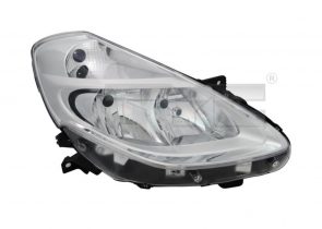 Far RENAULT CLIO 05-13 lijevi 09- H7/H7/PY21W krom 20-12050-15-2