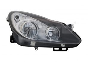Far OPEL CORSA D desni 06-11 H7/H1 tamni 20-1195-15-2