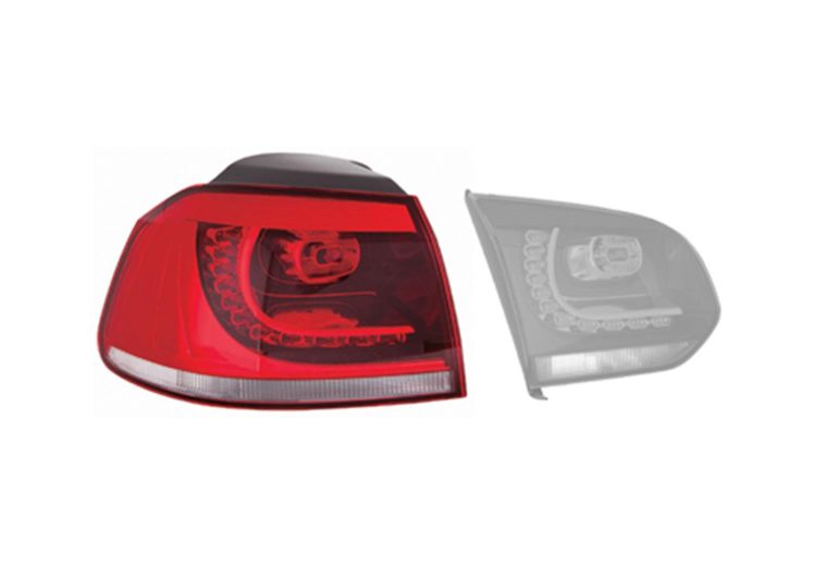 Zadnje svjetlo VW GOLF 6 lijevo vanjsko LED GTI/GTD 5765925